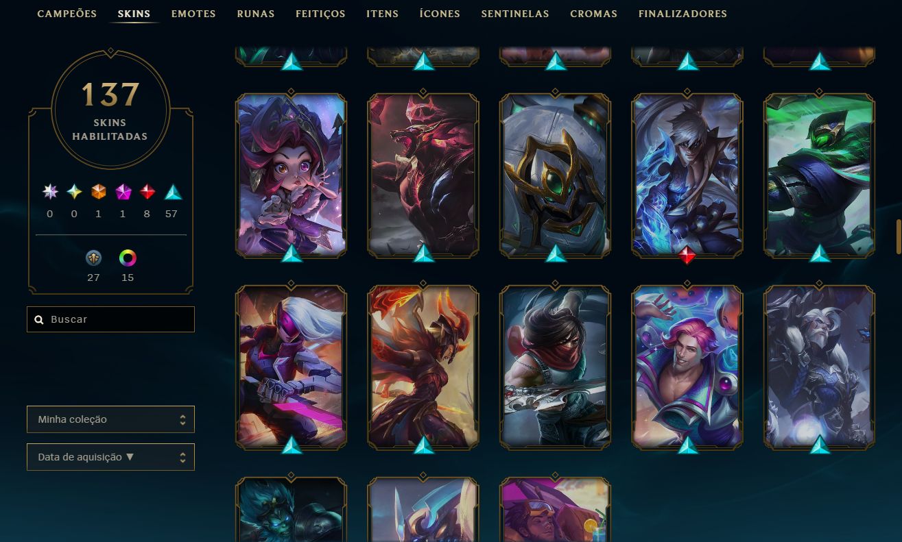 Conta valorant 5k gastos + lol com 1k gastos