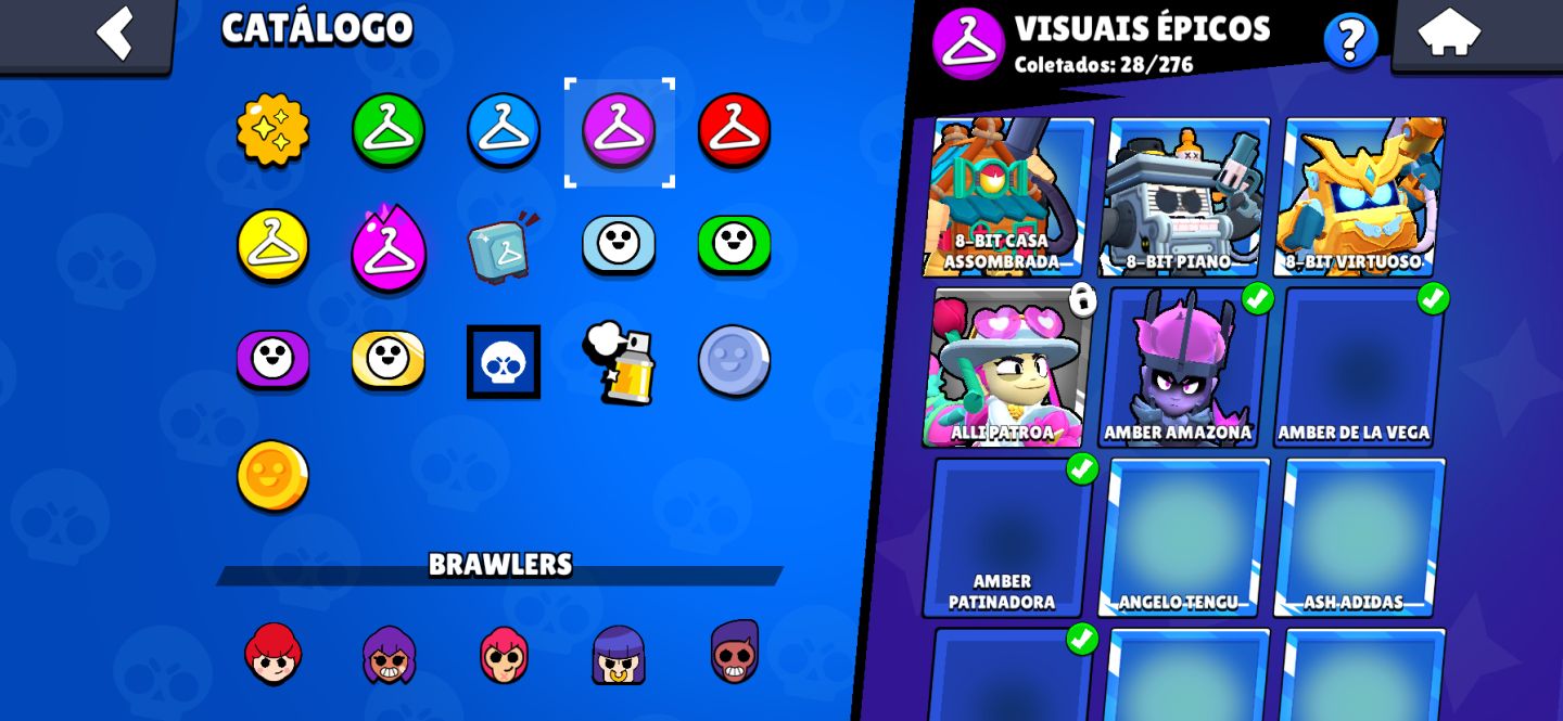 Conta Brawl Star Iniciante (DADOS ALTERAVEIS)