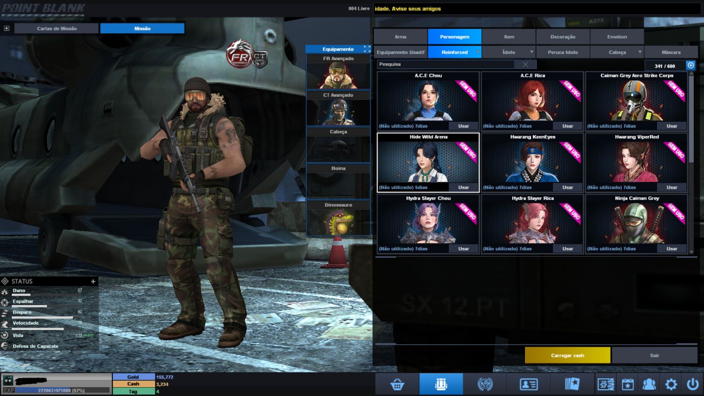 Conta Tenente Coronel 4 Point Blank