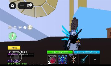 Conta bloxfruit com rumble,portal e buddha perm