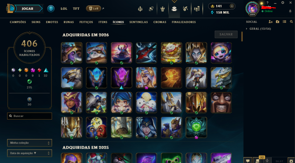 Conta de Valorant + League of Legends