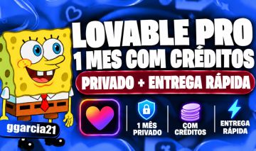 Lovable Pro 30 Dias - Privado + Entrega Rapida