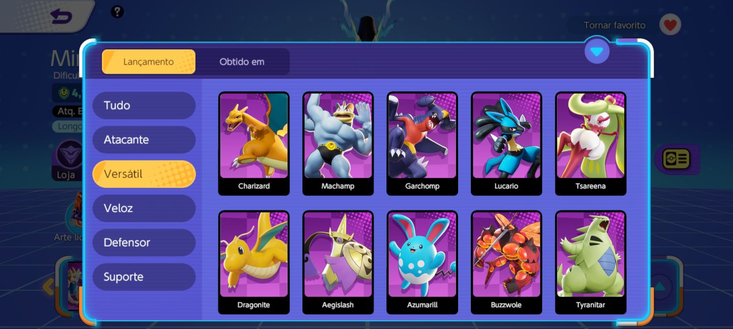 CONTA POKEMON UNITE LVL 61 RARA 2021