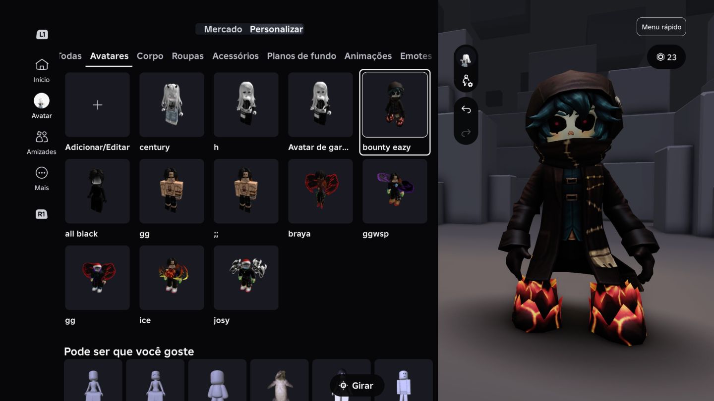 Conta de Blox Fruits, Varias Frutas Permanentes, 5 Slots e Todas as Gamepasses