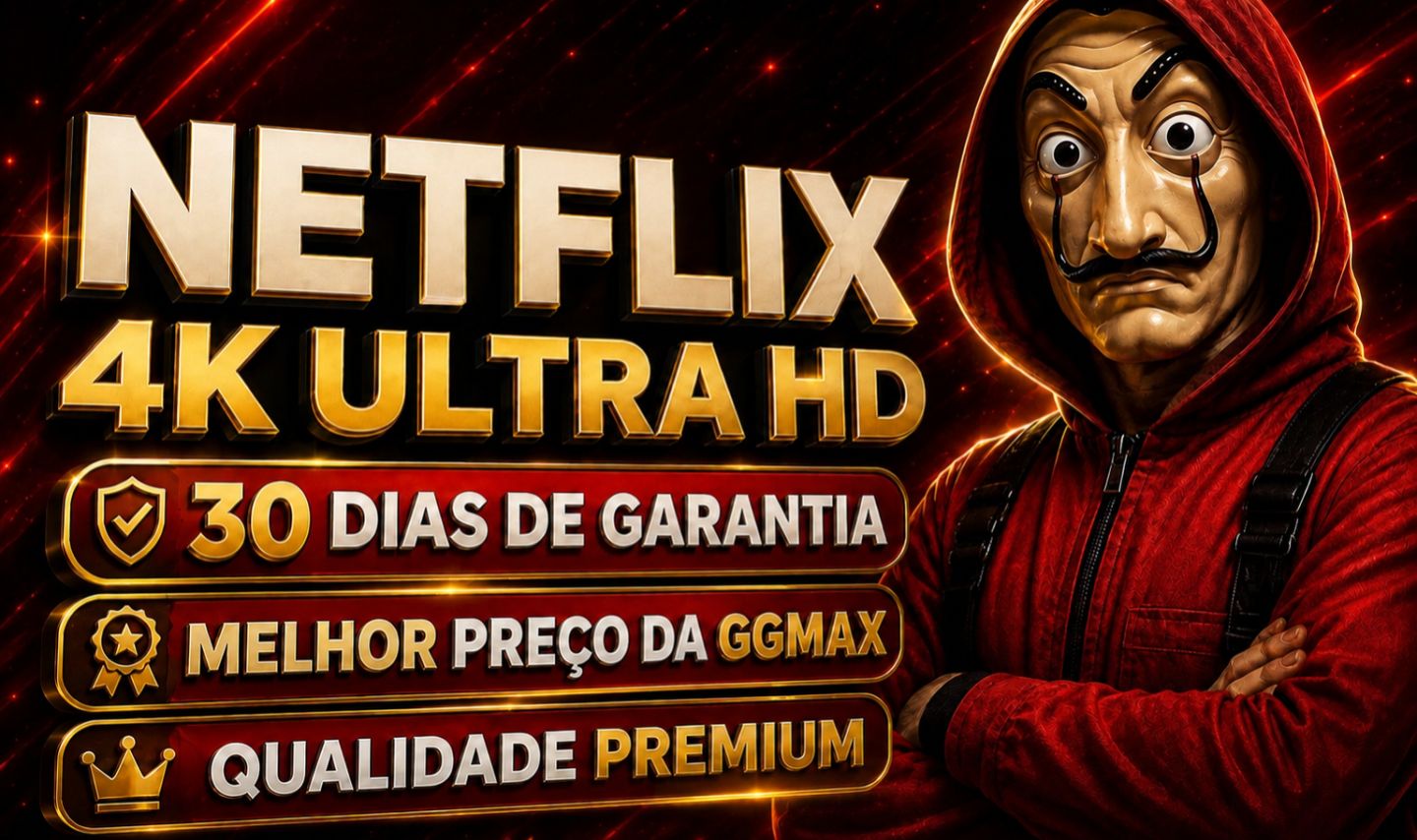 NETFLIX PREMIUM 4K (30 dias) PERFIL