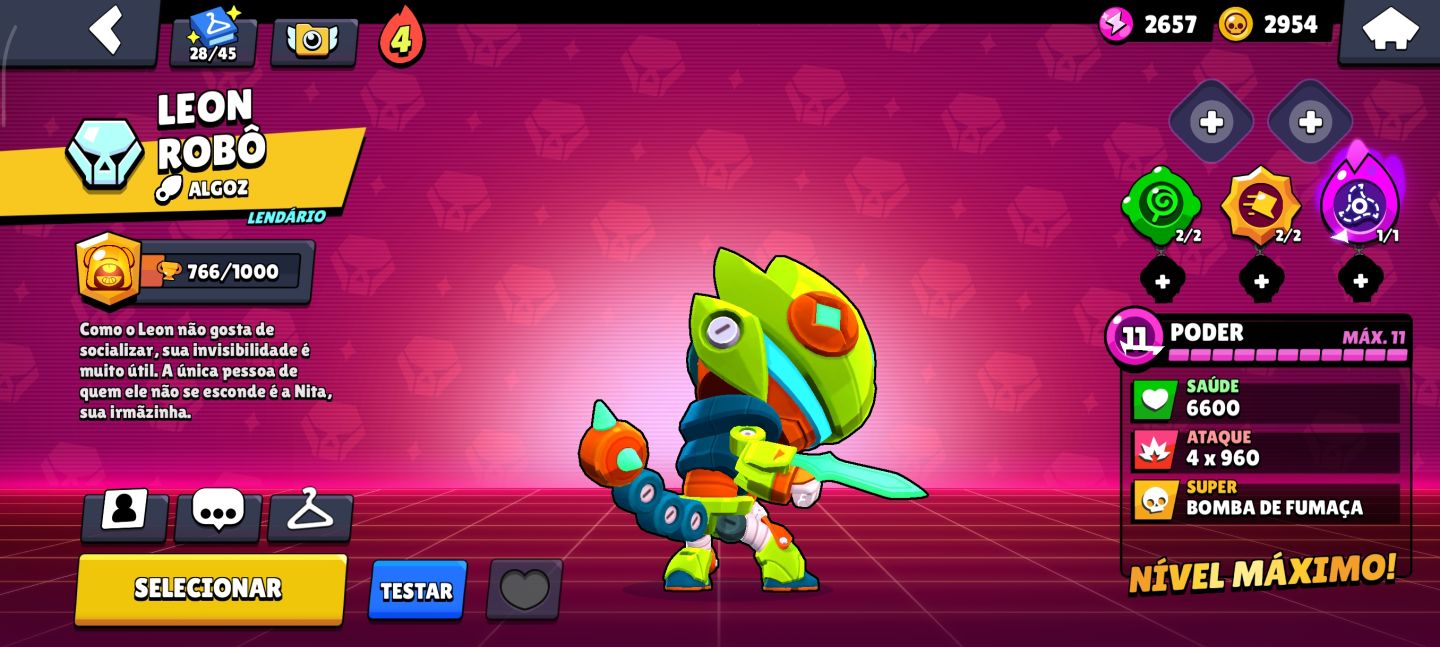 Conta rara com bastante Eskins e muito+