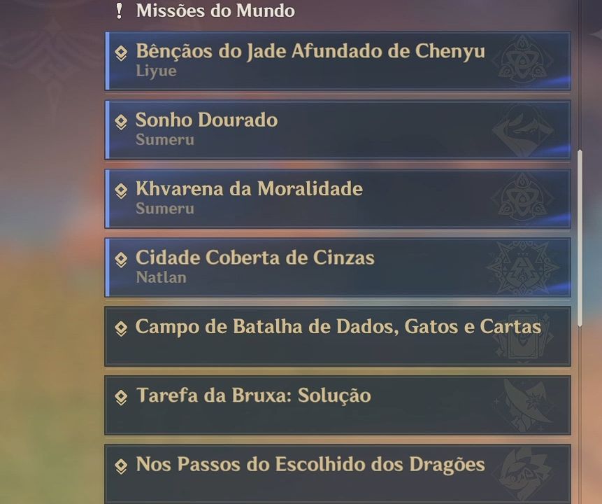 Conta: Genshin Impact (Yumemizuki Mizuki)