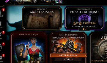 Conta Mortal Kombat Mobile | MK11 Scorpion 8 Diamantes | Nível 36 | etc