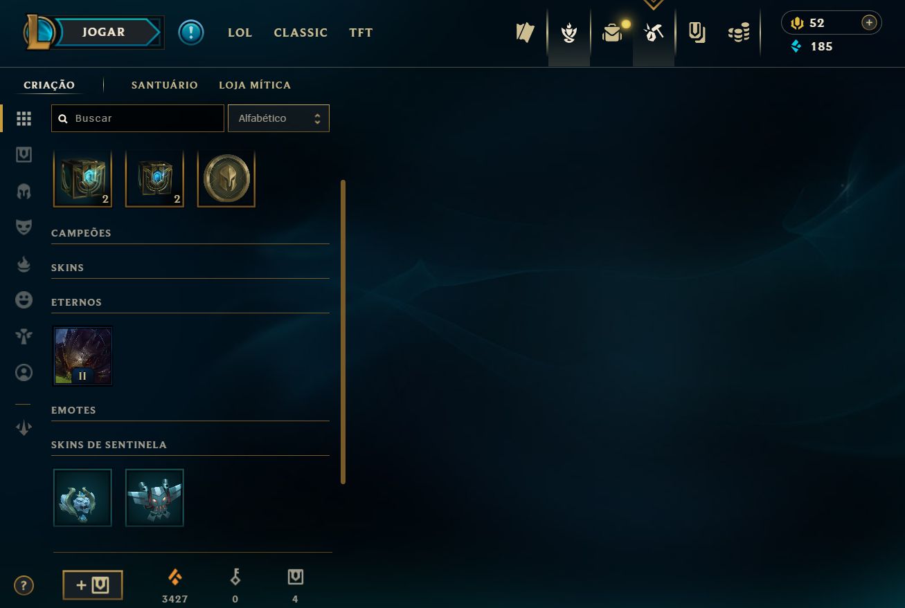 [ACESSO IMEDIATO] 152 Skins 165 Campeões