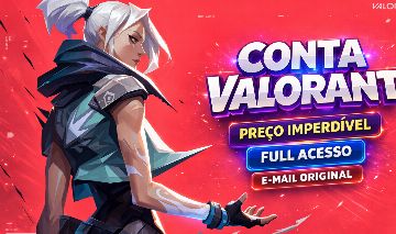 CONTA VALORANT - R$ 1.641 em SKINS - Email Original -É POSSIVEL ALTERAR OS DADOS