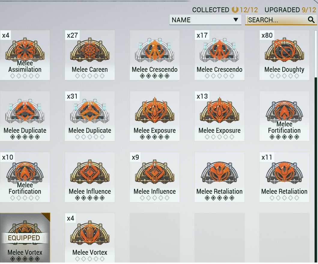 WARFRAME LR6 | ULTRA RARE | 100% COMPLETE | 2014 | ALL CONTENT UNLOCKED