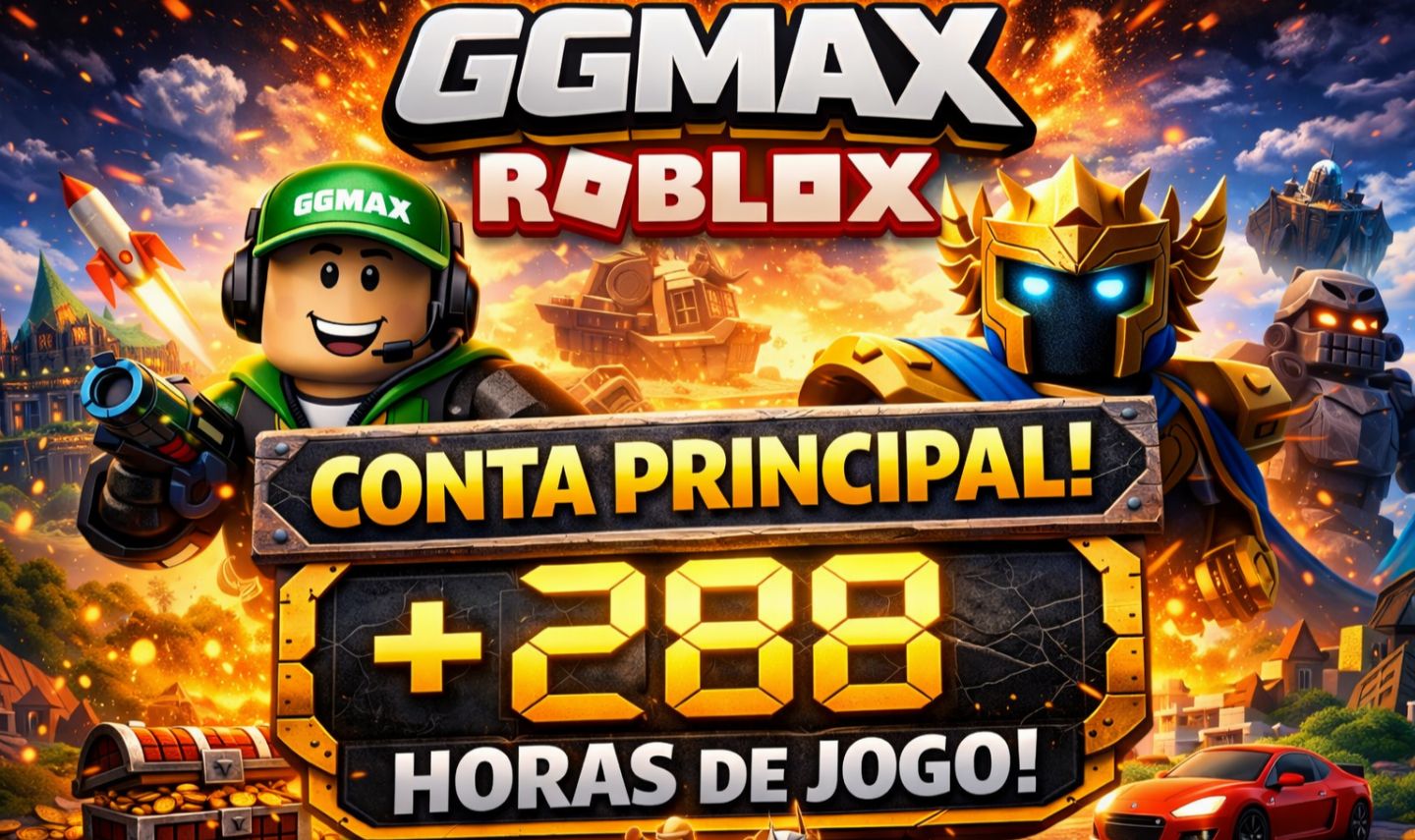 Conta de Roblox principal, cheia de skins e game pass Baratinha!