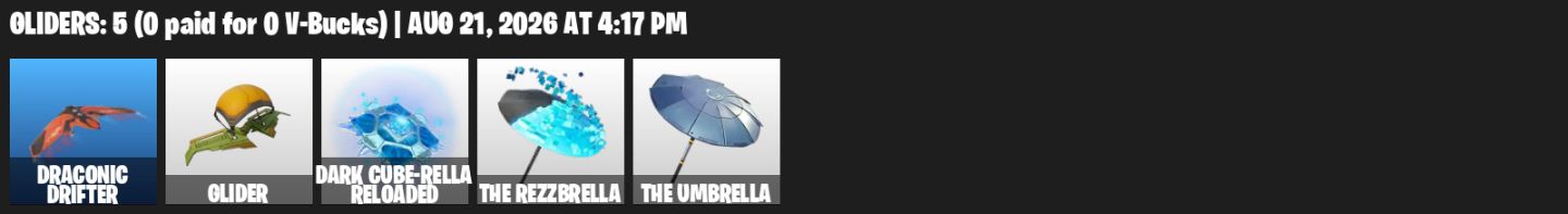 Conta de fortnite para quem deseja começar no game com algumas skins
