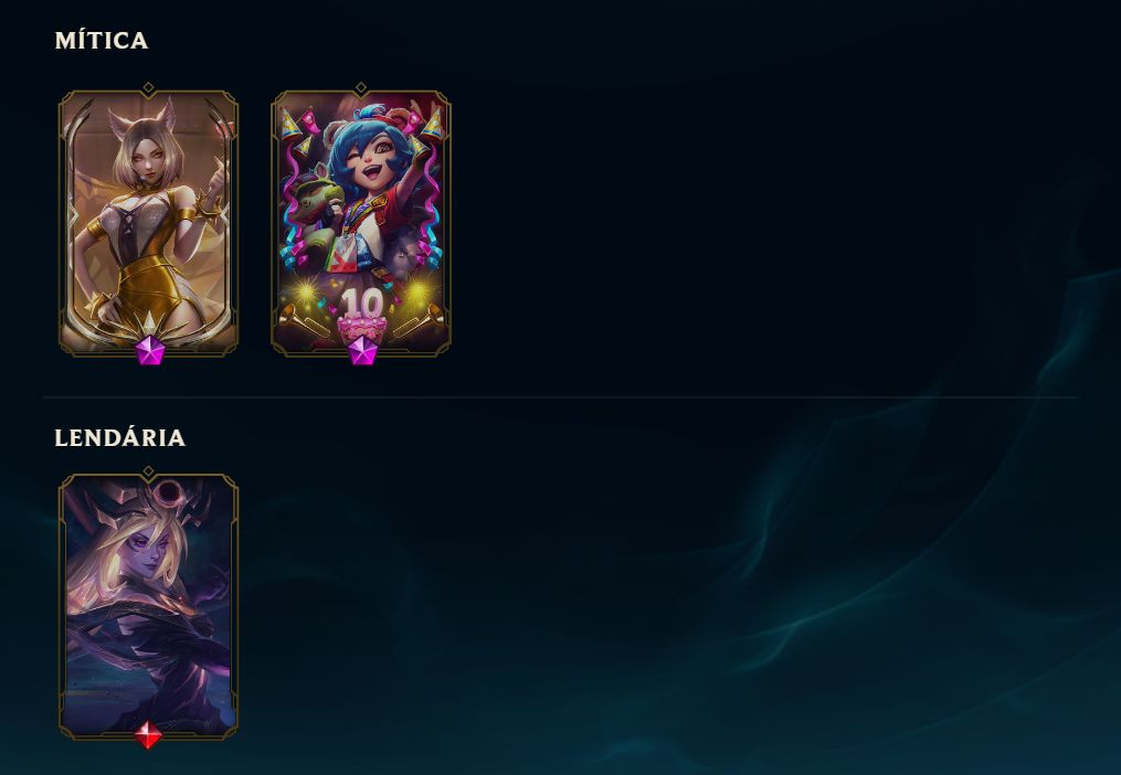 36 Skins - Level 122 - 20k EA - 3.6k EL | Full Acesso | Melhor Preço Possível