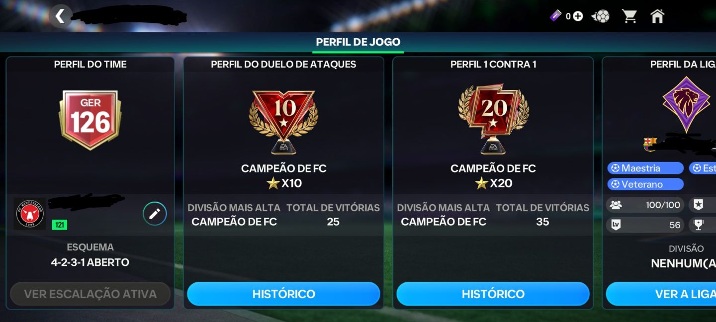 CONTA FC MOBILE GER 126 A MELHOR