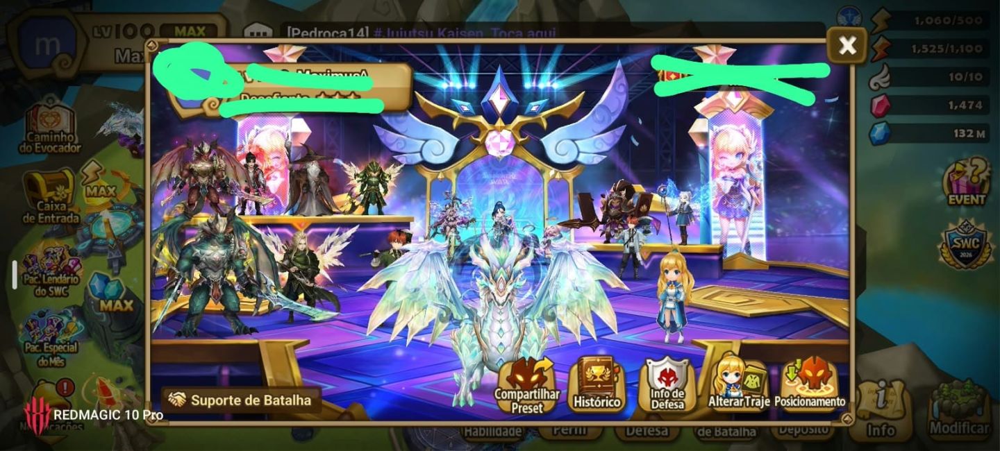 Raridade Zerath + Velaska + Anjinhos Dark Summoners War