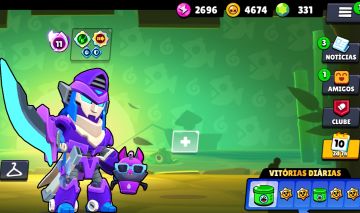 Conta de brawl com 5k de trofues