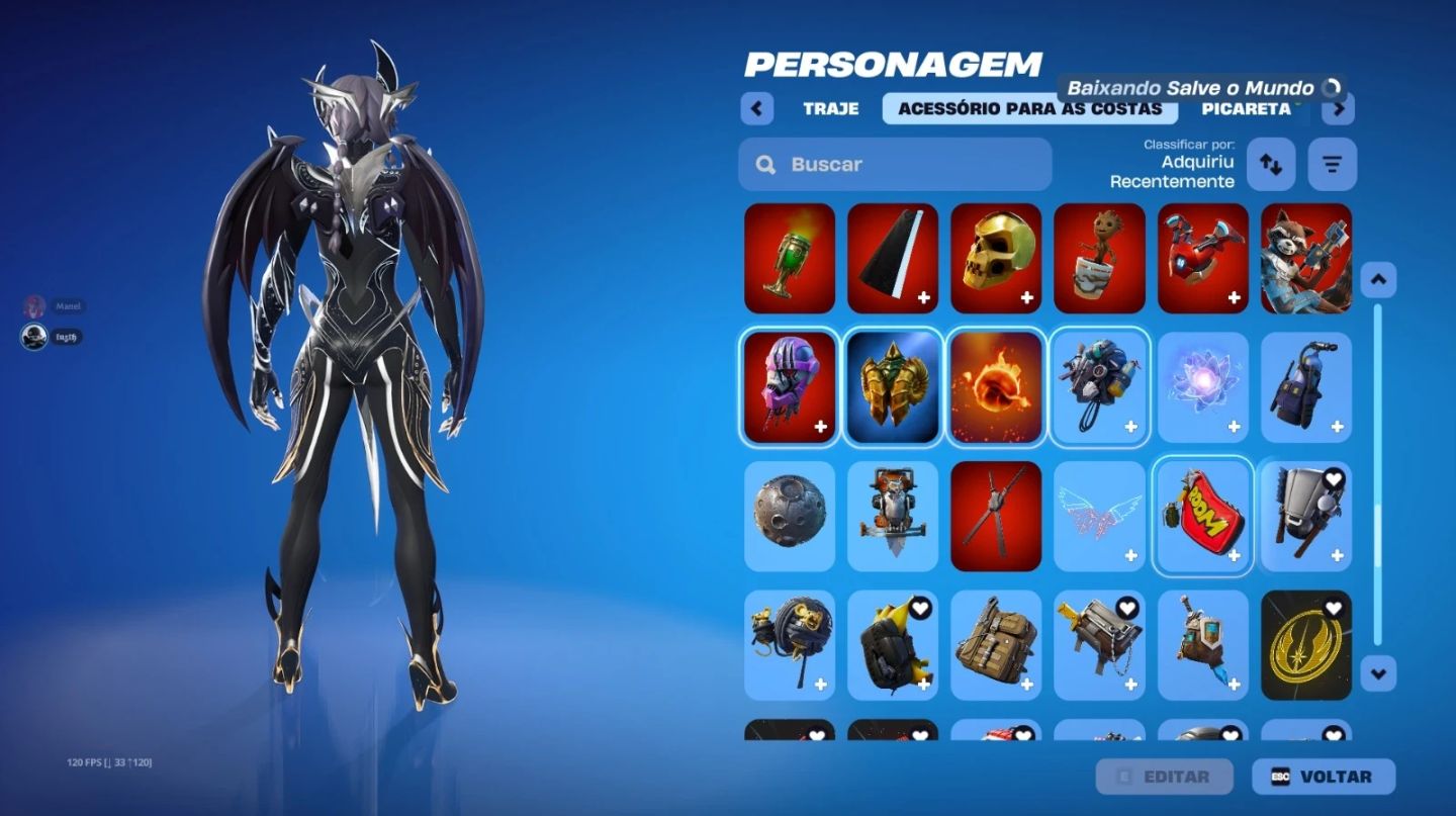 CONTA FORTNITE ANTIGA CAPÍTULO 1 / TEMPORADA 5