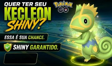 Tenha seu Kecleon Shiny