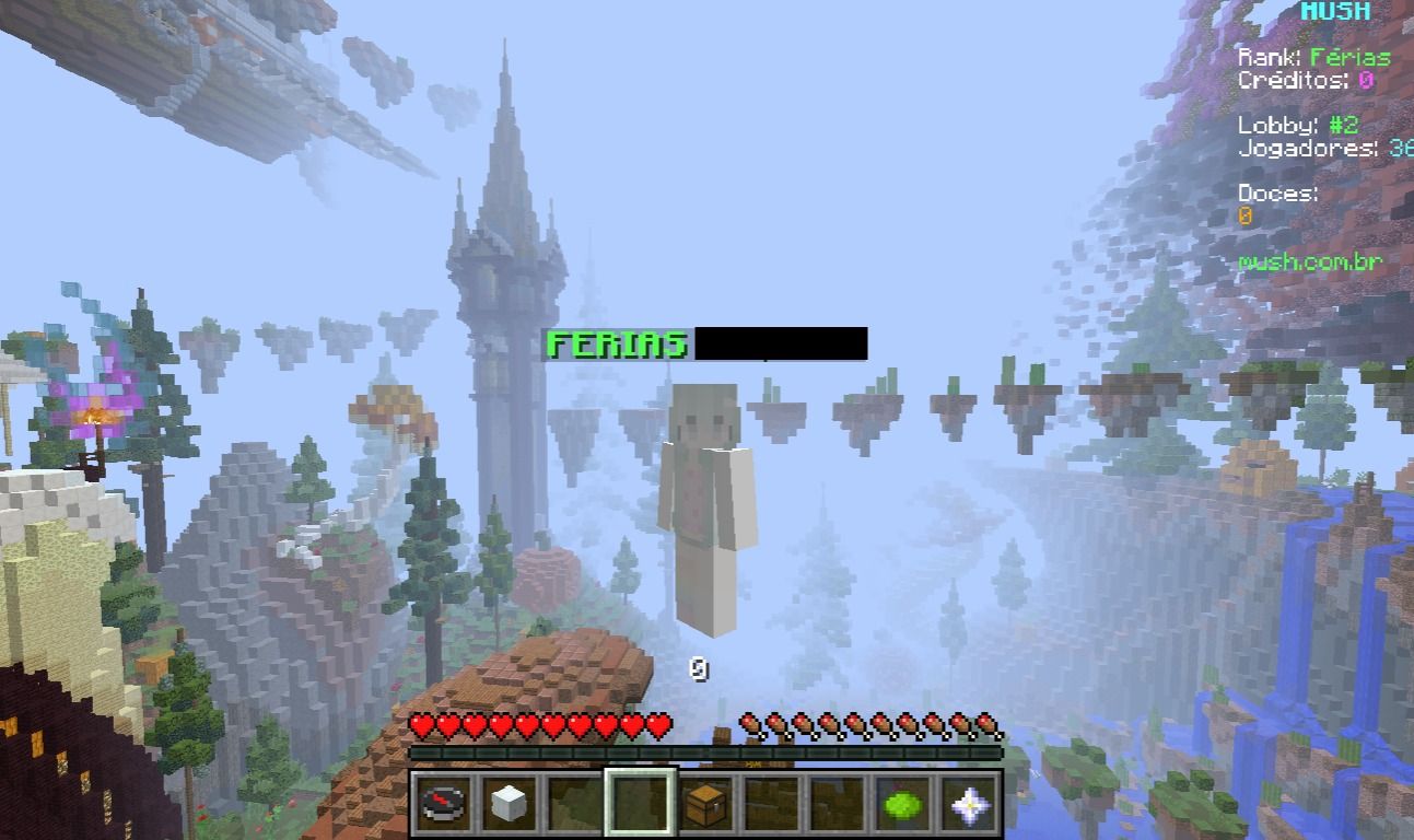 CONTA DE MINECRAFT COM TAG ULTRA FERIAS E OUTRAS TAGS