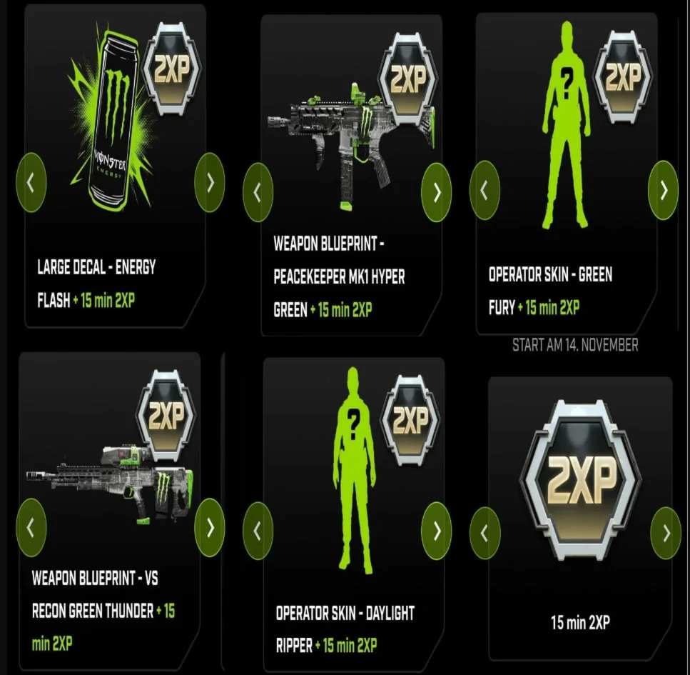 (MENOR PREÇO) SKINS CODIGO/KEY Black Ops 7 - BO7 + XP DUPLO/MONSTER/MULLER/RAVER
