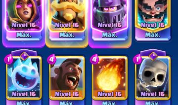 Conta clash royale 13750 troféus level 16
