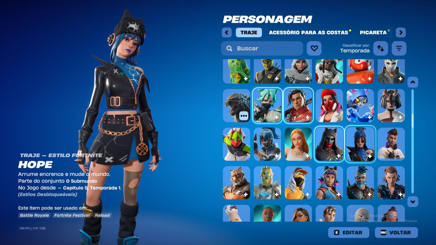 Conta Fortnite Rara