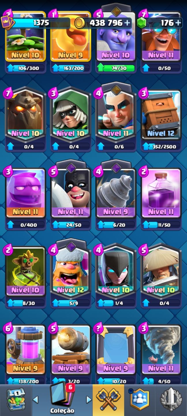 [BRINDE ESPECIAL] Brawl Stars 48K Troféus + Clash Royale 9K Troféus