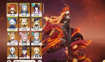 CONTA DE GENSHIN COM VÁRIOS 5 ESTRELAS