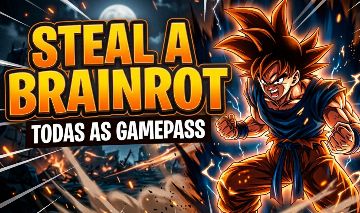 [WAVERIDER E OCTO BASE] STEAL A BRAINROT/ROUBE UM BRAINROT - TODAS GAMEPASS