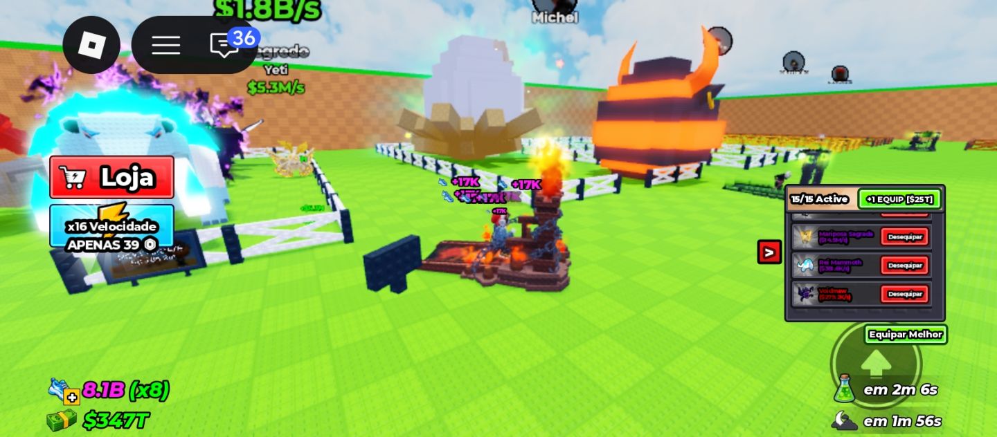 CONTA COM 8X SPEED!