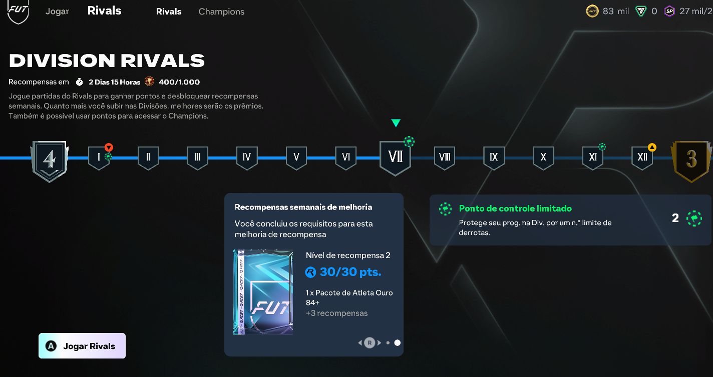 CONTA EA FC 27 UT COM TIME META + JOGO NA STEAM(PC)