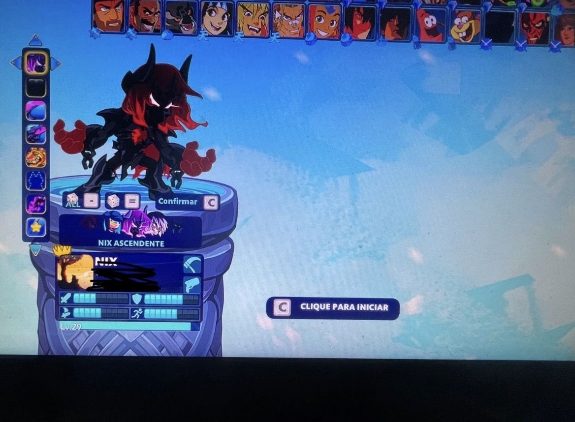 Conta Brawlhalla Muita Skin e Crossover Conta Playstation Acompanha Tudo