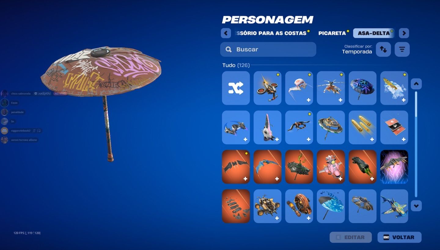 Conta Fortnite OLD, varias skins antigas, PASSE desde a temporada 3