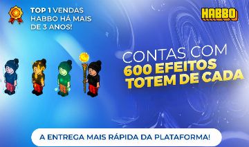 CONTAS HABBO EFEITOS TOTEM
