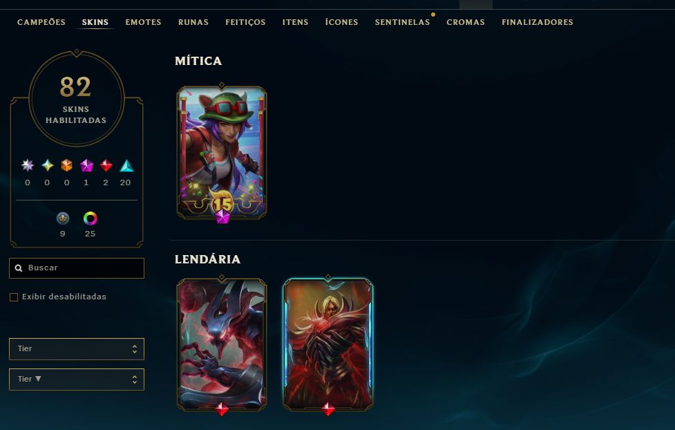 [Entrega Automática] Lol Platina, 82 Skins, 73K Ea, Todos Campeões, Lvl 187