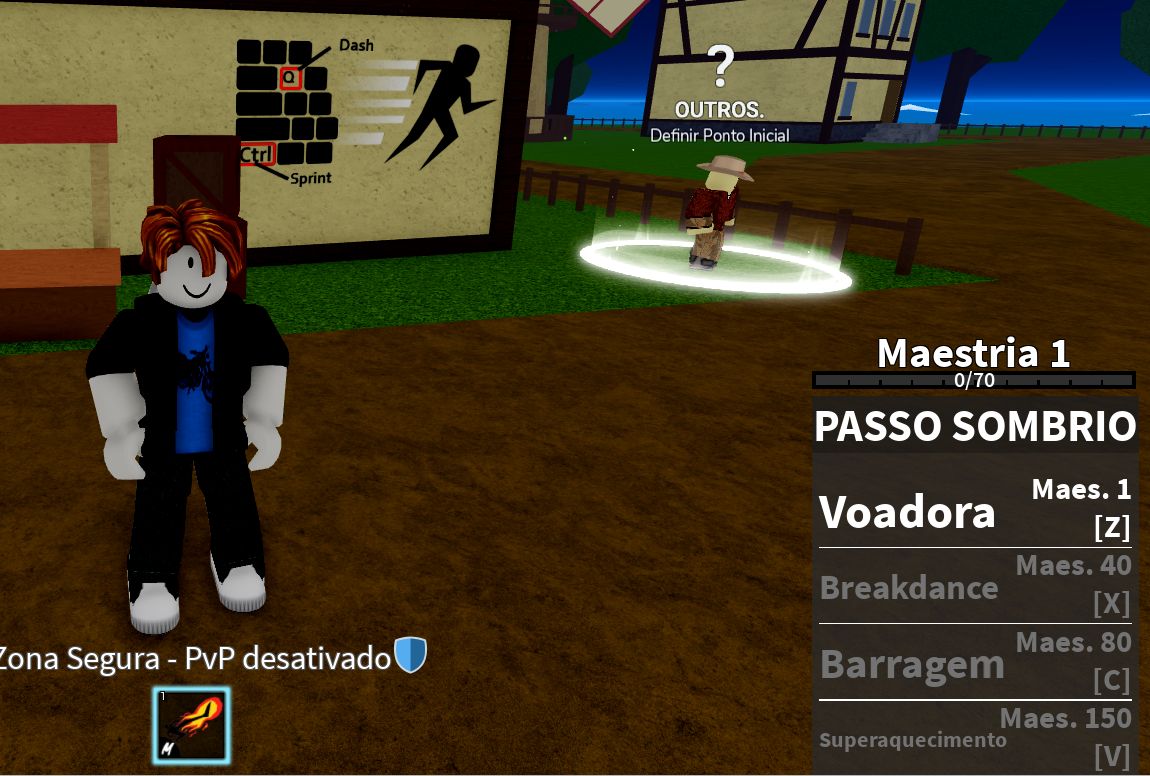 CONTA ROBLOX - BLOX FRUITS - LV 1 - COM ESTILO DE LUTA - AURA - FRUTAS -PROMOCAO