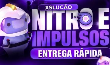 (OFERTA) DISCORD NITRO 1 MES, 3 MESES OU IMPULSOS