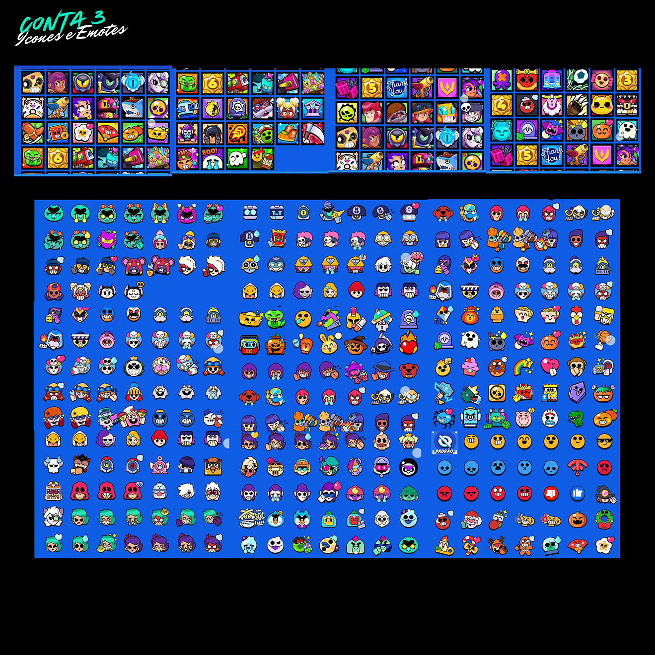 Contas Brawl Stars
