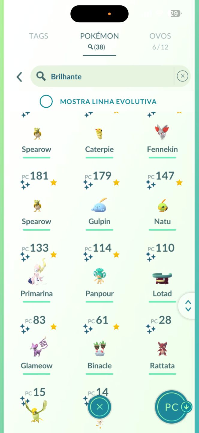 Conta Level 70 de 2016 Pokemon Go 38 Lendário e 38 shinys