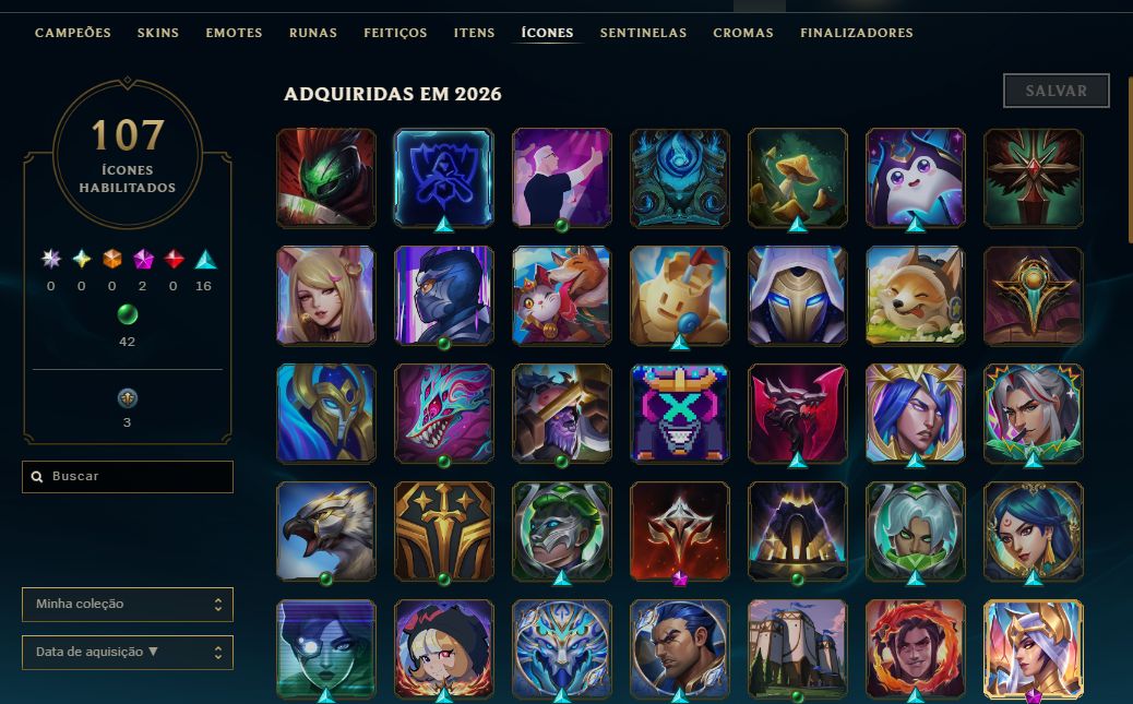 [Entrega Automática] Lol Prata, 72 Skins, Skins Mítica e Lendária, 28K Ea, Lvl69