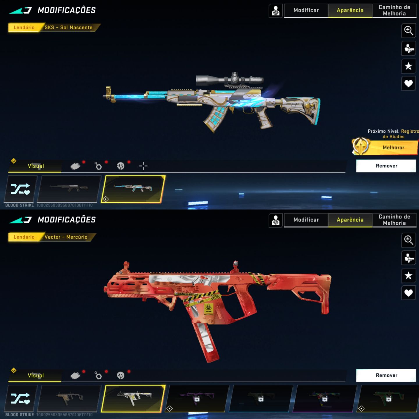 CONTA BLOOD STRIKE COM ENZO ETERNO