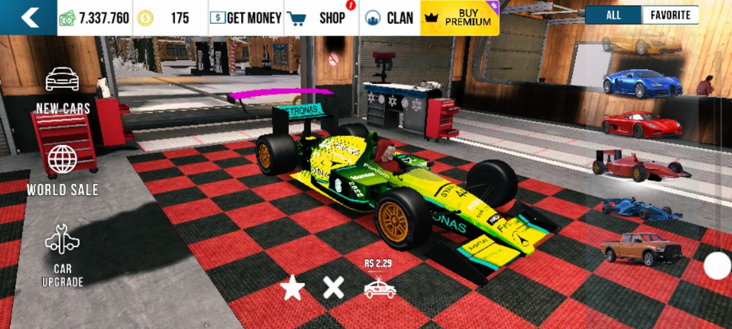 A melhor Conta de car parking full com mclaren e mais