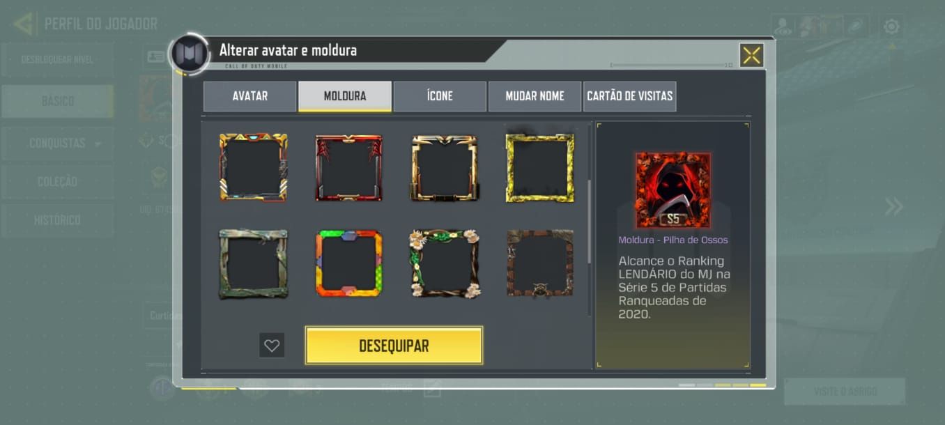 CONTA CODM VETERANA 2019/2020 | LENDÁRIO MP | MOLDURA S5 OG + M4 LENDÁRIA