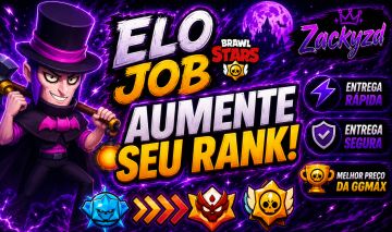 ELO JOB BRAWL STARS - UPO TROFÉUS, PRESTÍGIO E RANKED