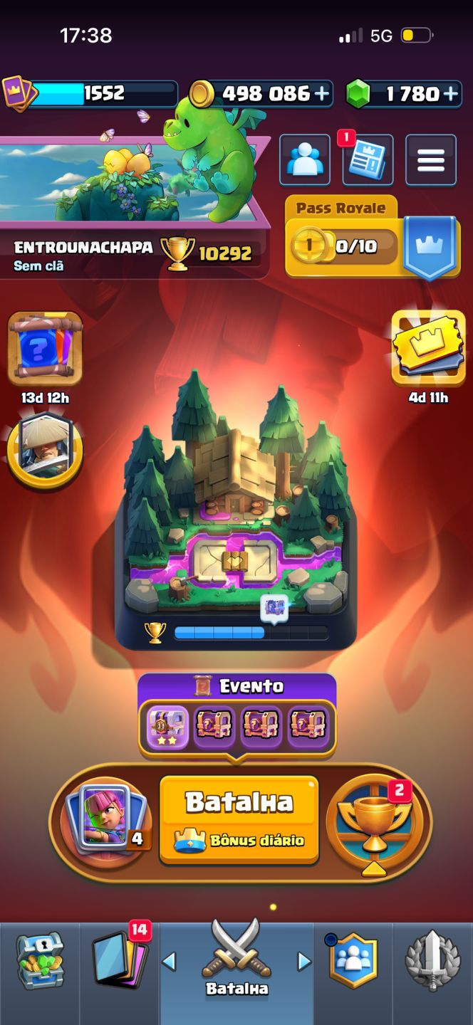 PROMOÇÃO Conta de Brawl Stars com MUITAS Skins Lendarias e raras + Clash Royale!