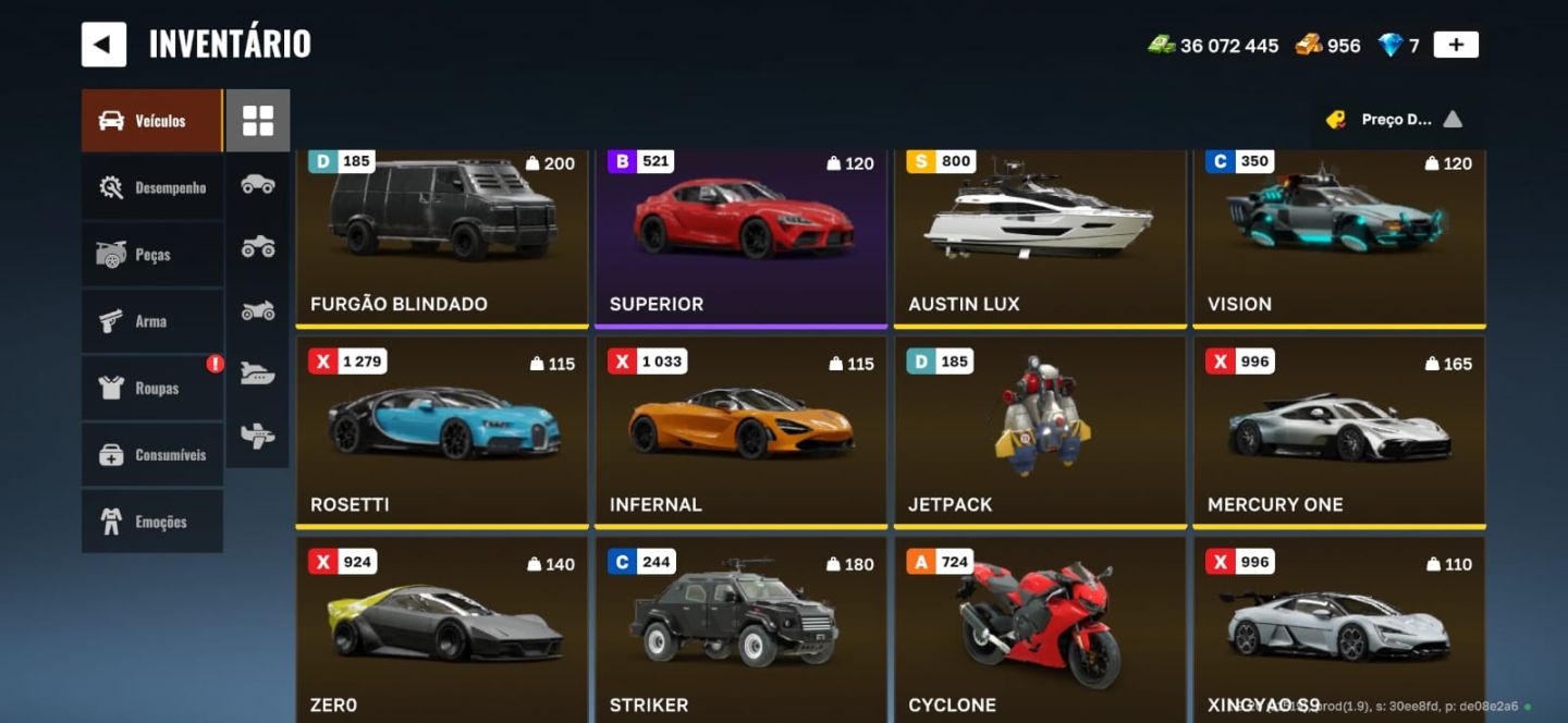 Conta Super Rara Flex city (olhem a descrição)Gasto mais de 1000 reais na conta