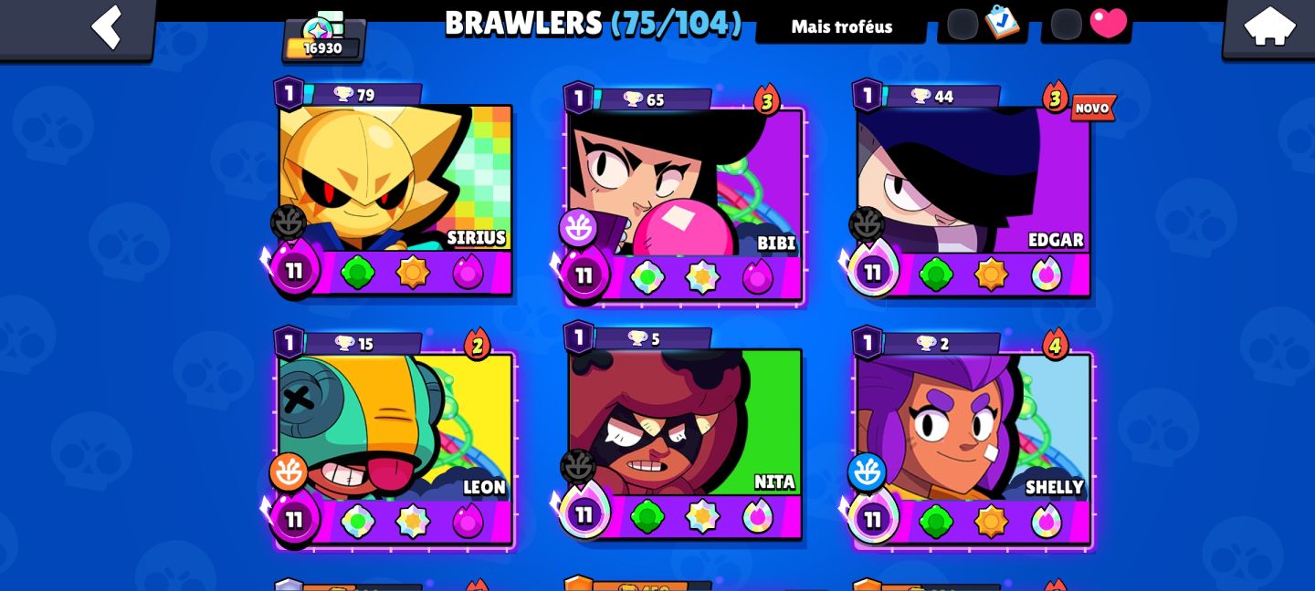 CONTA DE BRAWL STARS COLT ANJO, VARIAS SKINS RARAS 4 LENDÁRIOS E UM ULTRA