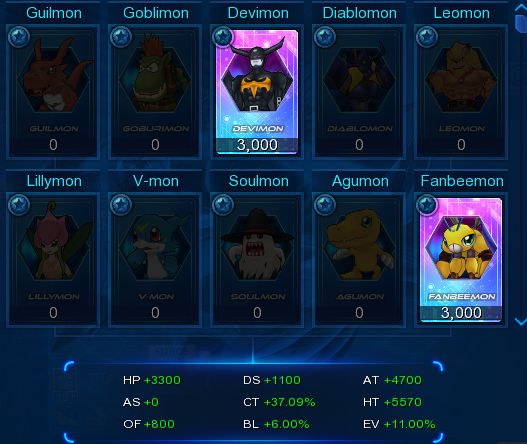 CONTA ENDGAME DIGIMON MATRIX COM 50 TICKETS LENDARIOS (Matrix Digimon World) DMO