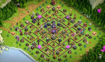 Conta Clash of Clans cv 15 nível 122 rushado